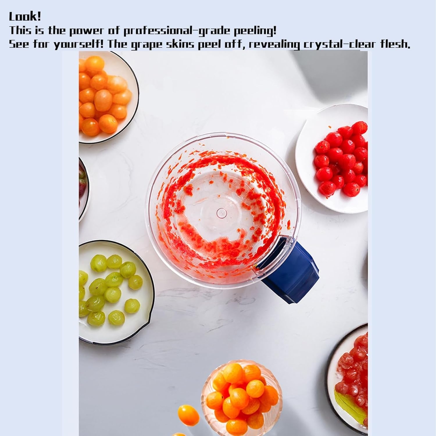 آلة تقشير الفاكهة المحمولة اللاسلكية الأصلية من العلامة التجارية العامة